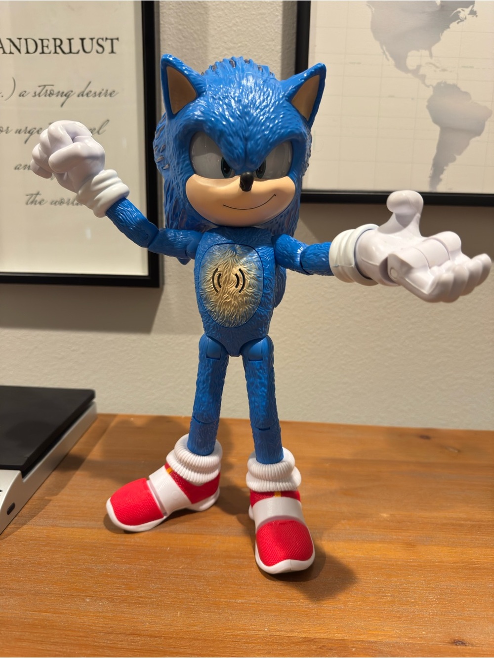 Sonic the Hedgehog Talking Light Up Toy